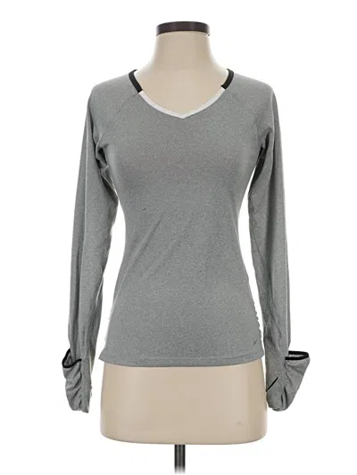 Pre-owned Nike Long Sleeve T-shirt In Gray