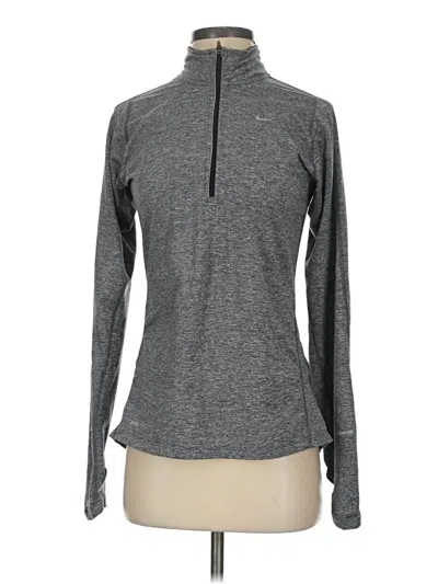 Pre-owned Nike Long Sleeve T-shirt In Gray