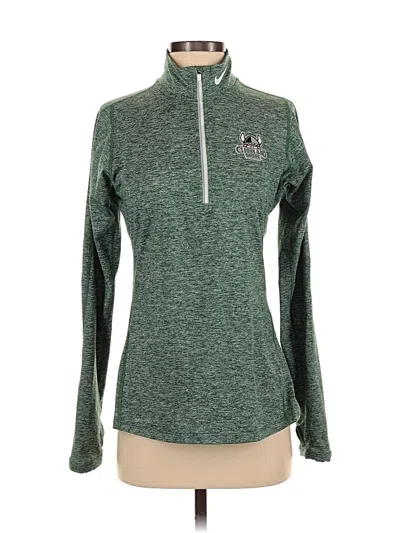 Pre-owned Nike Long Sleeve T-shirt In Green