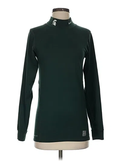 Pre-owned Nike Long Sleeve T-shirt In Green
