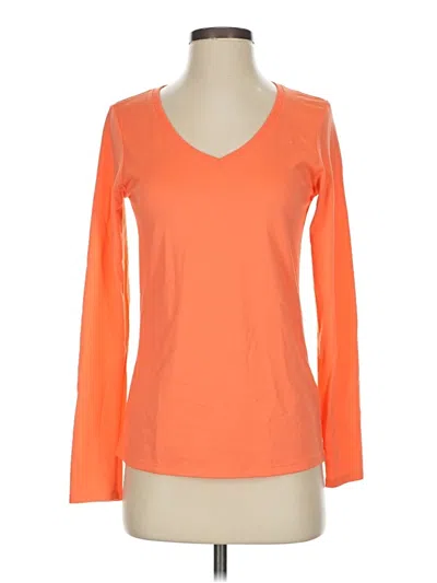 Pre-owned Nike Long Sleeve T-shirt In Orange