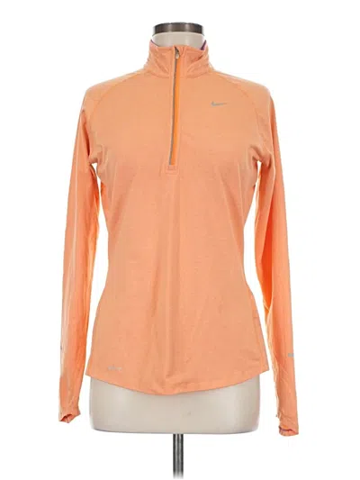 Pre-owned Nike Long Sleeve T-shirt In Orange