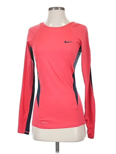 Pre-owned Nike Long Sleeve T-shirt In Pink