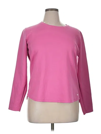 Pre-owned Nike Long Sleeve T-shirt In Pink