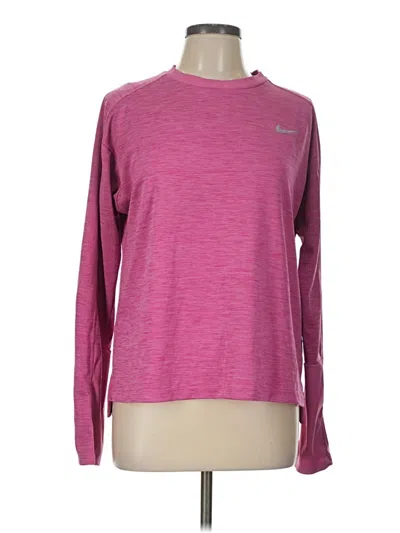 Pre-owned Nike Long Sleeve T-shirt In Pink