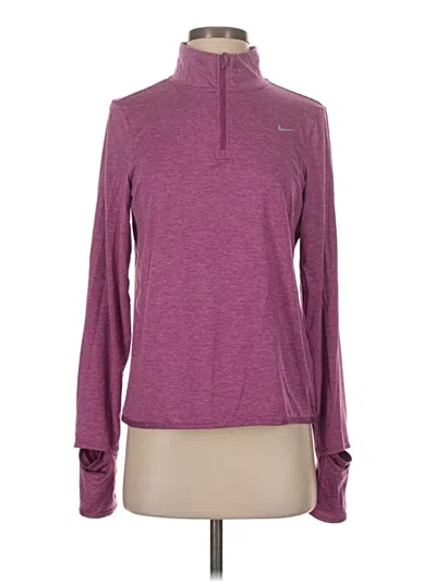 Pre-owned Nike Long Sleeve T-shirt In Purple
