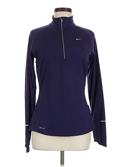 Pre-owned Nike Long Sleeve T-shirt In Purple