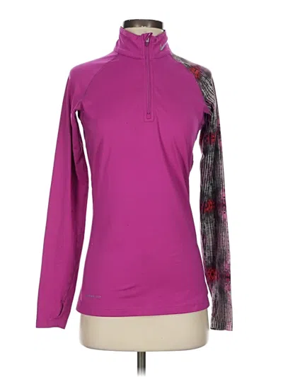 Pre-owned Nike Long Sleeve T-shirt In Purple