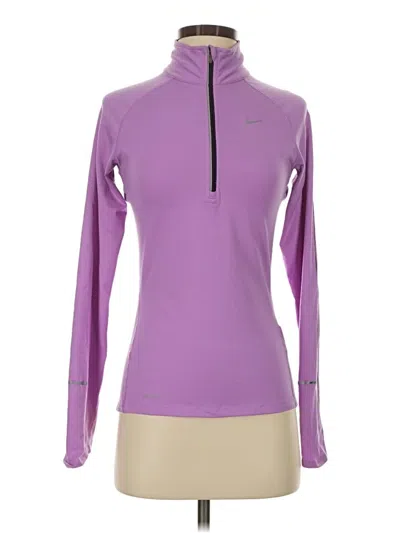 Pre-owned Nike Long Sleeve T-shirt In Purple