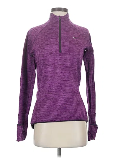 Pre-owned Nike Long Sleeve T-shirt In Purple