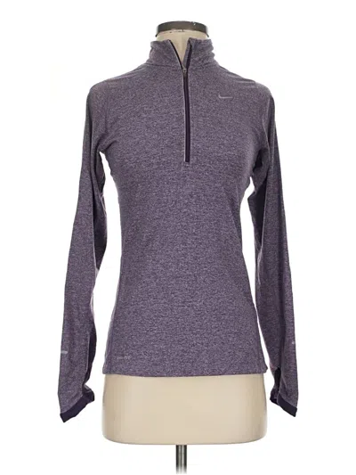 Pre-owned Nike Long Sleeve T-shirt In Purple