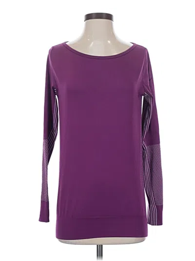 Pre-owned Nike Long Sleeve T-shirt In Purple