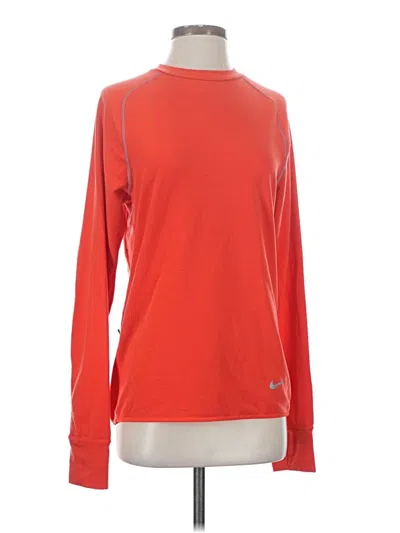 Pre-owned Nike Long Sleeve T-shirt In Red