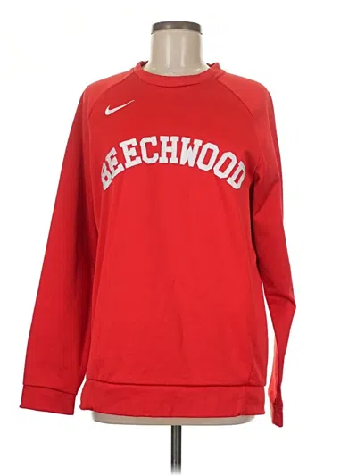 Pre-owned Nike Long Sleeve T-shirt In Red
