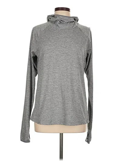 Pre-owned Nike Long Sleeve Turtleneck In Gray