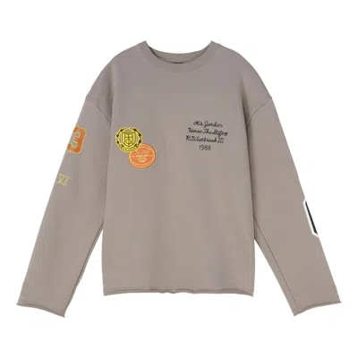 Nike Long Sleeves Cotton Sweatshirts X Htg 'brown Beige'
