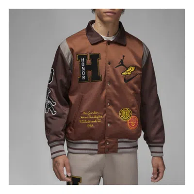 Nike Long Sleeves Jacket X Htg 'brown'