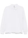 Nike Long-sleeves Polo Top In Grey