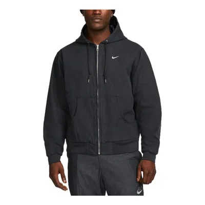 Nike Long Sleeves Zipped Hooded Jacket 'black'