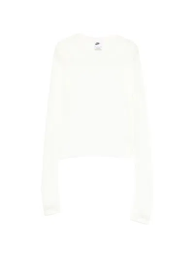 Nike Long-sleeve T-shirt In White