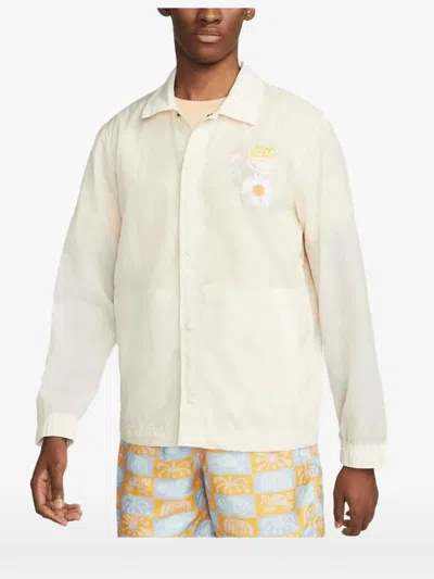 Nike Long-sleeves Shirt In Neutral