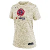 Nike Los Angeles Angels Authentic Collection City Connect Velocity  Women's Dri-fit Mlb T-shirt In Brown