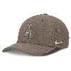 Nike Los Angeles Angels Rise  Men's Dri-fit Mlb Adjustable Hat In Brown