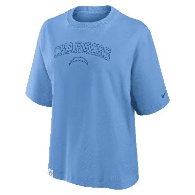 Nike Los Angeles Chargers Arch Boxy  Women's Nfl T-shirt
