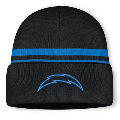 Nike Los Angeles Chargers Primetime Utility  Men's Nfl Cuffed Beanie In Black