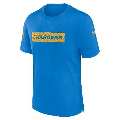 NIKE LOS ANGELES CHARGERS SIDELINE PLAYER  MEN'S DRI-FIT NFL T-SHIRT,1015767599