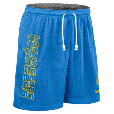 Nike Los Angeles Chargers Sideline Reversible Menâs  Men's Dri-fit Nfl Shorts In Blue