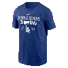 Nike Los Angeles Dodgers 2024 World Series Champions  Men's Mlb T-shirt In Blue