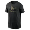 Nike Los Angeles Dodgers 2025 World Series Participant Worldwide  Men's Mlb T-shirt In Black