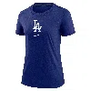 Nike Los Angeles Dodgers Authentic Collection Early Work  Women's Mlb T-shirt In Blue