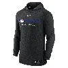 Nike Los Angeles Dodgers Authentic Collection  Men's Dri-fit Mlb Pullover Hoodie In Burgundy