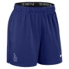 NIKE LOS ANGELES DODGERS AUTHENTIC COLLECTION PRACTICE  WOMEN'S DRI-FIT MLB SHORTS,1015594044