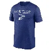 Nike Royal Los Angeles Dodgers Baseball Phrase Legend Performance T-shirt In Blue