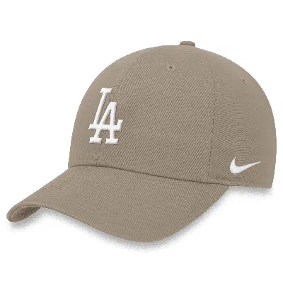 Nike Los Angeles Dodgers Club  Men's Mlb Adjustable Hat In Brown
