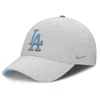 Nike Men's Gray Los Angeles Dodgers Club Adjustable Hat In Gray