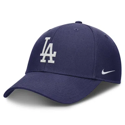 Nike Los Angeles Dodgers Evergreen Club  Men's Dri-fit Mlb Adjustable Hat In Blue