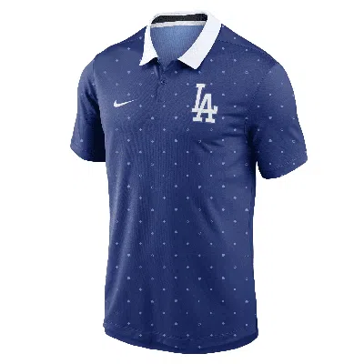 Nike Los Angeles Dodgers Legacy Icon Vapor  Men's Dri-fit Mlb Polo In Blue