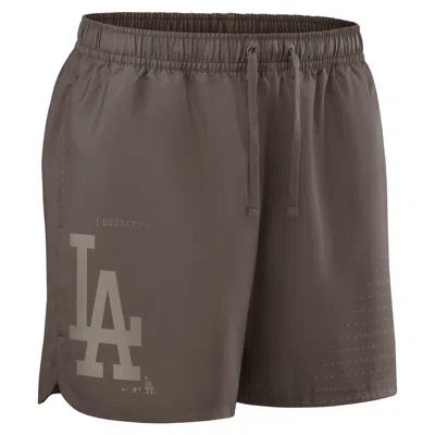 Nike Los Angeles Dodgers Statement  Men's Mlb Shorts In Brown