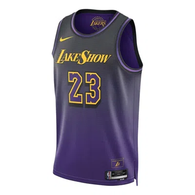 NIKE NIKE LOS ANGELES LAKERS 2024/25 CITY EDITION JERSEY 'LEBRON JAMES'