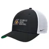 Nike Los Angeles Lakers 2024/25 Rise Icon Edition  Unisex Nba Trucker Cap In Black