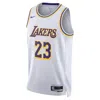 Nike Los Angeles Lakers Association Edition 2022/23  Men's Dri-fit Nba Swingman Jersey In White
