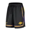 Nike Los Angeles Lakers Fly Crossover  Women's Dri-fit Nba Shorts In Black