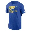 Nike Los Angeles Rams Air Essential  Men's Nfl T-shirt In Blue