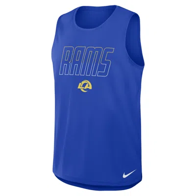 Nike Los Angeles Rams  Men's Dri-fit Nfl Tank Top In Blue