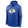 Nike Los Angeles Rams  Men's Nfl Pullover Hoodie In Blue