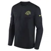Nike Los Angeles Rams Rivalries Collection Sideline Legend  Logo  Men's Dri-fit Nfl Long-sleeve T-shirt In Blue